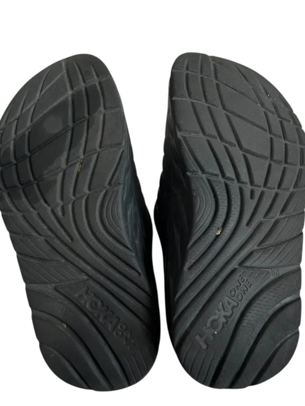 Hoka sandals Ora Recovery slide black EVA mens 9 womens 11 lightweight